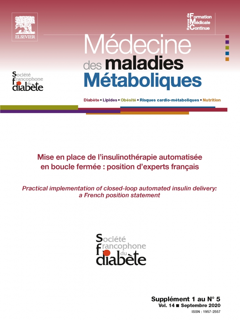 Mise en place de l’insulinothérapie automatisée en boucle fermée : position d’experts française